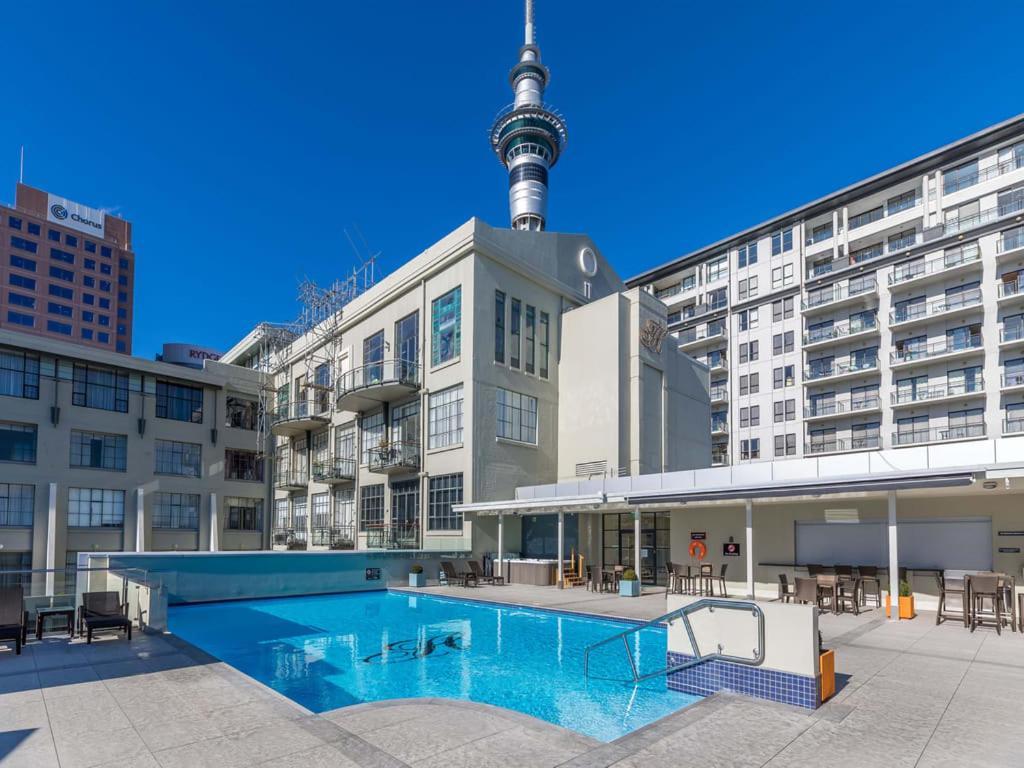 Heritage Haven By Viaduct Cbd - Pool Gym Tennis 오클랜드 외부 사진